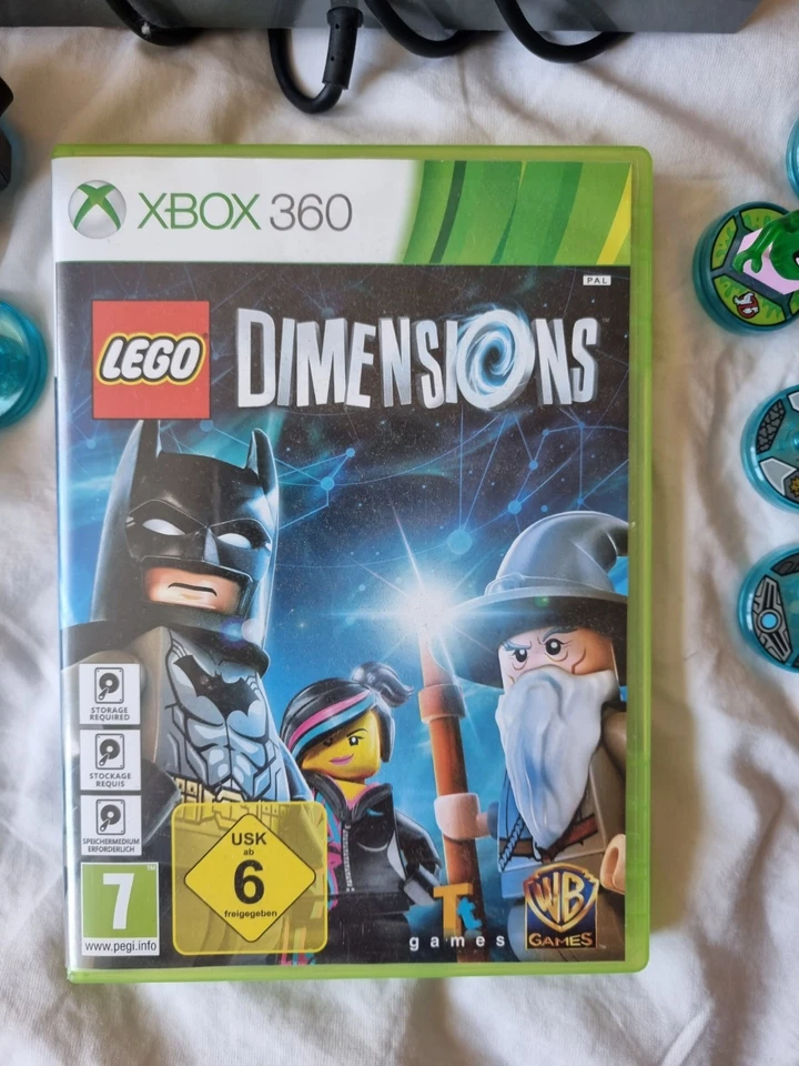 LEGO Dimensions XBox 360 Spiel Nur Disk mit OVP Zustand Sehr Gut - Bild 1 von 2