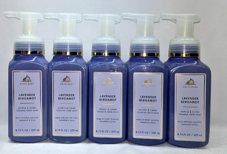 5 Lavender Bergamot Gentle Foaming Hand Soap Bath & Body Works 8.75 fl oz - Image 1 of 1