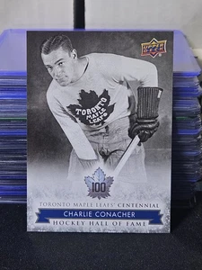2017 Toronto Maple Leafs Centennial Charlie Conacher 🚨🚨🚨 Hockey Hall Of Fame - Picture 1 of 2
