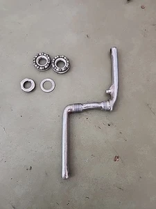 1975 SCHWINN STINGRAY FASTBACK 5 SPEED CHROME PEDAL CRANK WITH BEARINGS L$$K - Picture 1 of 24