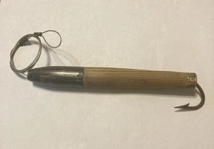 Vintage Pre Rigged Cedar Trolling Plug - Picture 1 of 1