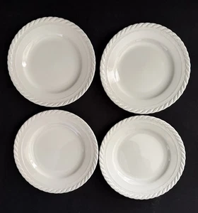4er SET WEDGWOOD RALPH LAUREN GEFLOCHTEN KLARWASSER 8-1/4" SALATTELLER #2 - Bild 1 von 7