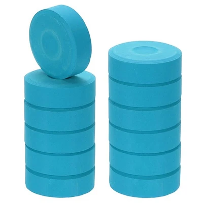12 Pcs Washable Tempera, 2.3"x0.7" Large Tempera Paint Cakes, Lake Blue Foto 1 de 4