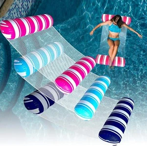 Inflatable Pool Floats Adult Size Water Hammock,Floats for Swimming Pool,4-in-1 - Picture 1 of 7