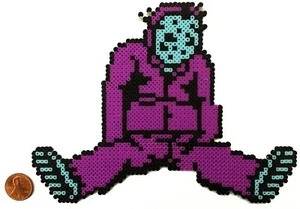 Jason Voorhees Friday the 13th NES Mini Bead Sprite Perler Artkal Pixel Retro - Picture 1 of 1