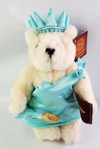 Hard Rock Cafe Statue of Liberty Herrington 2012 Teddy Bear Limited Edition #527 - Picture 1 of 12