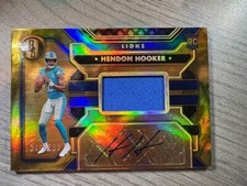 Hendon Hooker 2023 Panini Gold Standard RC #211 Patch Auto 46/199 SSP RPA Lions