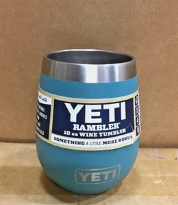 YETI Rambler 10 oz Wine Tumbler River Green S22 - Picture 1 of 4