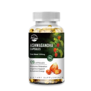 KSM-66 Ashwagandha 1200 Mg - Balance Mood, Reduce Stress,Increase Stamina - Picture 1 of 10