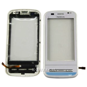 Nokia C6 C6-00 Touchscreen Digitizer Frontglas mit WEISS Rahmen + Werkzeug - Bild 1 von 1