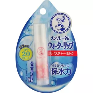 Rohto MENTHOLATUM Water Lip Lip Stick Balm Moisture Milk SPF20 PA++ 4.5g - Picture 1 of 2