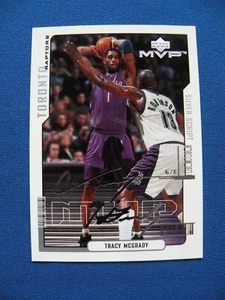 2000 UD MVP Basketball Silver Script Tracy McGrady Toronto Raptors #165 - Foto 1 di 2