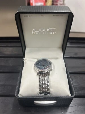 August Steiner Silver Mens Watch  - Image 1 of 3