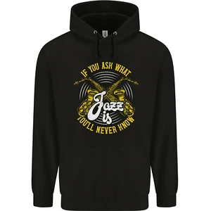 If You Ask What Jazz Is Music Childrens Kids Hoodie - Picture 1 of 3