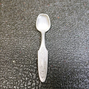 Vintage Pewter Small 2.75" Spoon Made In Norway - Picture 1 of 8