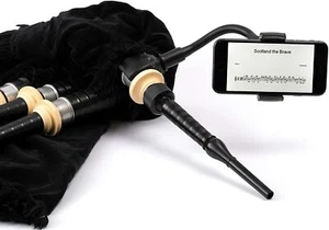 GlenCoe Bagpipes Bagpipe Phone / Metronome Holder - Picture 1 of 5