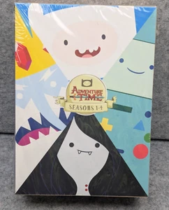 NEW: ADVENTURE TIME SEASONS 1 - 4 BOXSET DVD Region 4 PAL Free Fast Post - Foto 1 di 5