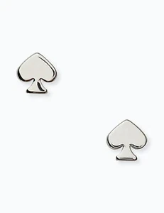 Mini borchie Kate Spade firmate O0RU2905 argento nuove con etichette - Foto 1 di 4