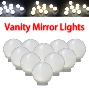 Dimmable Makeup Lights ,Stick on LED Lights with AC Adapter Touch Control Dimmer - Picture 1 of 15