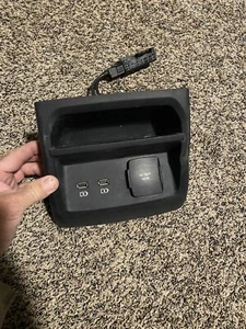 2019-22 ford ranger usb accessory power outlet ac 110v 150w Bezel Tray *READ* - Picture 1 of 5