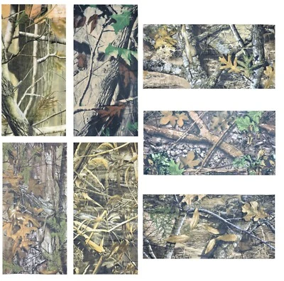 3D HUNTING CAMO BANDANA FACE SHIELD MASK  BUSH CAMO  SEAMLESS TUBE HEAD SOCK  - image 1 of 2