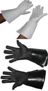 PIPER DRUMMER LEATHER GAUNTLETS / GLOVES, Band Real leather Gloves - Picture 1 of 10