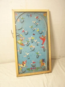 vintage southwestern pinball game poosh m up Big 5 5 in 1 appr. 23x13 - Picture 1 of 5
