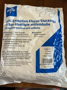 Medline T.E.D. Medias Antiembolia Muslo Alto XL Reg MDS 160884 Lote de 2 pares - Imagen 1 de 2
