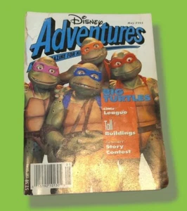 Disney Adventures Magazine May 1993 Teenage Mutant Ninja Turtles Coverstory - Picture 1 of 3