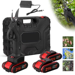 Electric Pruning Shears Cordless Pruner Brushless Branch Cutter with 2 Battery - Picture 1 of 13