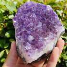 1000g Natural Stone Deep Amethyst Quartz Crystal Cluster Specimen Therapy Crysta