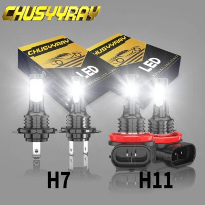 Kit de bombillas LED de haz alto bajo para Suzuki GSXR600 GSXR750 6000k 2011-2020 Foto 1 de 4