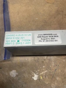 BMW GENERAL MODULE GM5 RD US 2001-2006 E46 4 door wagon w, moon roof - Picture 1 of 3