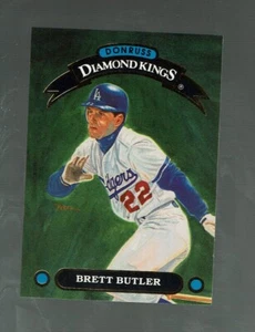 1992. Donruss. Diamond Kings. Brett Butler. #DK-18 - Picture 1 of 2