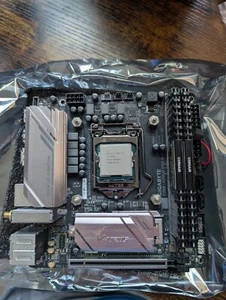 i7 9700k, ITX Gaming motherboard, 16 GB DDR4 Ram Gaming Combo - Picture 1 of 6