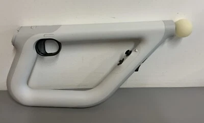 Sony PlayStation 4 VR Aim Move Motion Controller Gun PS4 White - Image 1 of 2