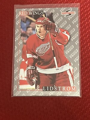 Nicklas Lidstrom *Rare Card* 1995-96 Score Black Ice Artists Proof #51 (NM/MT) - Image 1 of 2