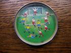 ANTIQUE SOCCER FOOTBALL DEXTERITY GAME & MIRROR ~ Western Germany