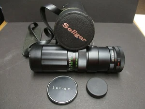 Soligor 90-230mm 4.5 lens Pentax M42 mount with tripod mount mint minus lenshood - Picture 1 of 7