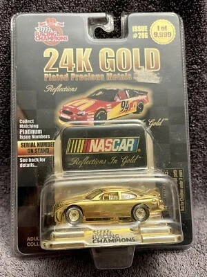 Racing Champions Bill Elliott #94 McDonald chapado en oro 24K 1/64 1 de 9.999 Ford Foto 1 de 3