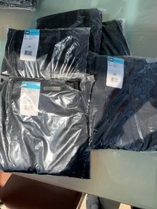 5 Pairs of Lee Relaxed Fit Jeans New In Package Boys Size Med 8 Black Color - Picture 1 of 3