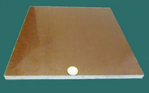 Micarta Leinen Phenol LE Qualität Blatt 0,500" (1/2") dick x 12" x 12" - Bild 1 von 12