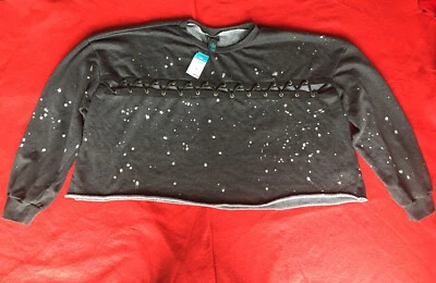 Suéter Rue 21 Tallas Grandes Medio Corte 3X Gris Nuevo Con Etiquetas Foto 1 de 4