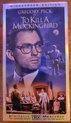 TO KILL A MOCKINGBIRD Digitally THX  Widescreen  VHS Tape New & Sealed - Image 1 of 2