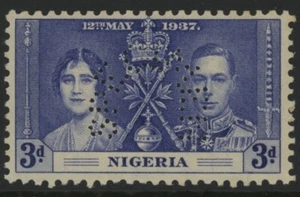 NIGERIA, COMO NUEVO, #50-2 VAR, OG NH, MUESTRA DE ESPECTÁCULO DE CABALLOS PERFECS, SONIDO Y CENTRADO - Imagen 1 de 1