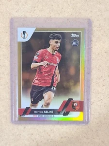 2022-23 Topps UEFA Club Competitions Matthis Albina LÁMINA DE ORO RC #/50 SSP #167 - Imagen 1 de 2
