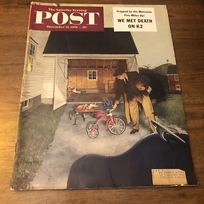 VTG The Saturday Evening Post 1953 Retro Ads Fashion Glam Articles Florida Foto 1 de 4