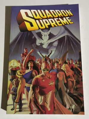 MARVEL COMICS  SQUARDRON SUPREME Collected Softcover TPB Hyperion & Nighthawk - Image 1 of 2