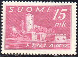 Finland #Mi317 MH 1945 Post Administration Stronghold Olavinlinnai [247] - Picture 1 of 1