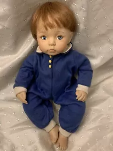 Vintage 1995 McDonalds 'n' Me Porcelain Baby Boy Doll Artist Dianna Effner - Picture 1 of 8